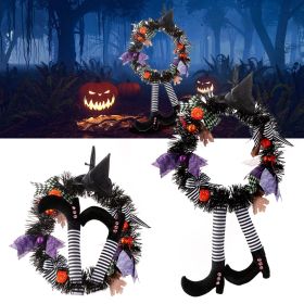 Halloween Artificial Party Hanging Handmade Wreath