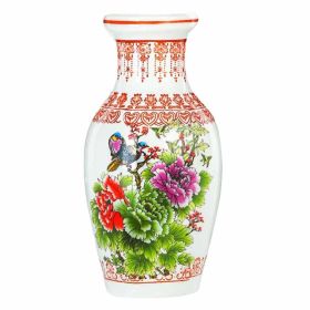 Chinese Style Ceramic Cocktail Cup Vintage Painted Vase