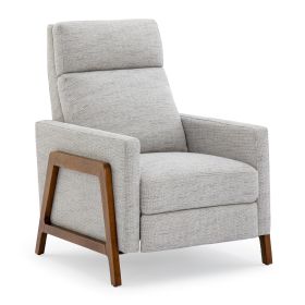 Vivian Push Back Recliner in Performance Fabric - Sea Oat