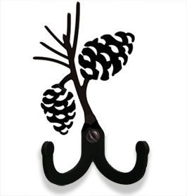 Pinecone - Double Wall Hook