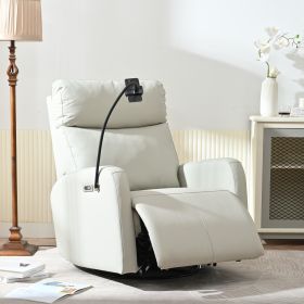 Power Swivel Rocker Recliner Chair, Electric Glider Reclining Sofa