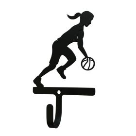 Basketball Girls Wall Hook Small