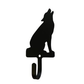 Wolf Sitting Wall Hook Small