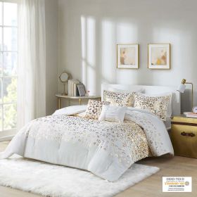 Metallic Animal Printed Comforter Set