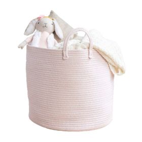 Large Storage Woven Baskets for Organizing Rope Cotton Decorative (Type: Style B, Color: As pic show)